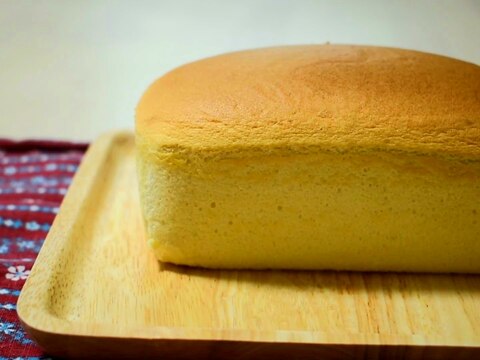 耐熱容器でできる★台湾カステラ